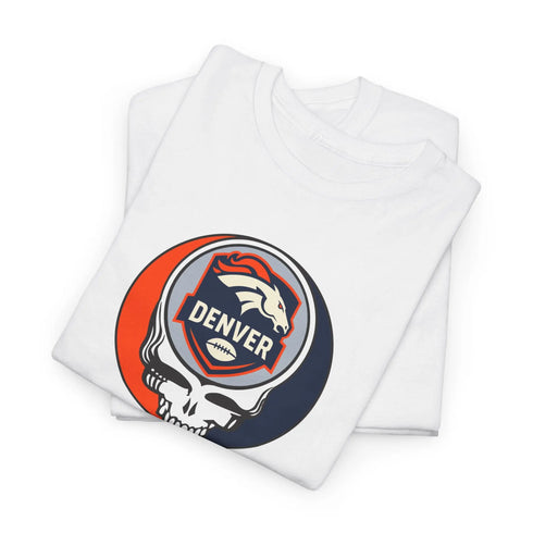 Grateful Dead - Denver Broncos Stealie Unisex T-Shirt - NFL - StealieShop